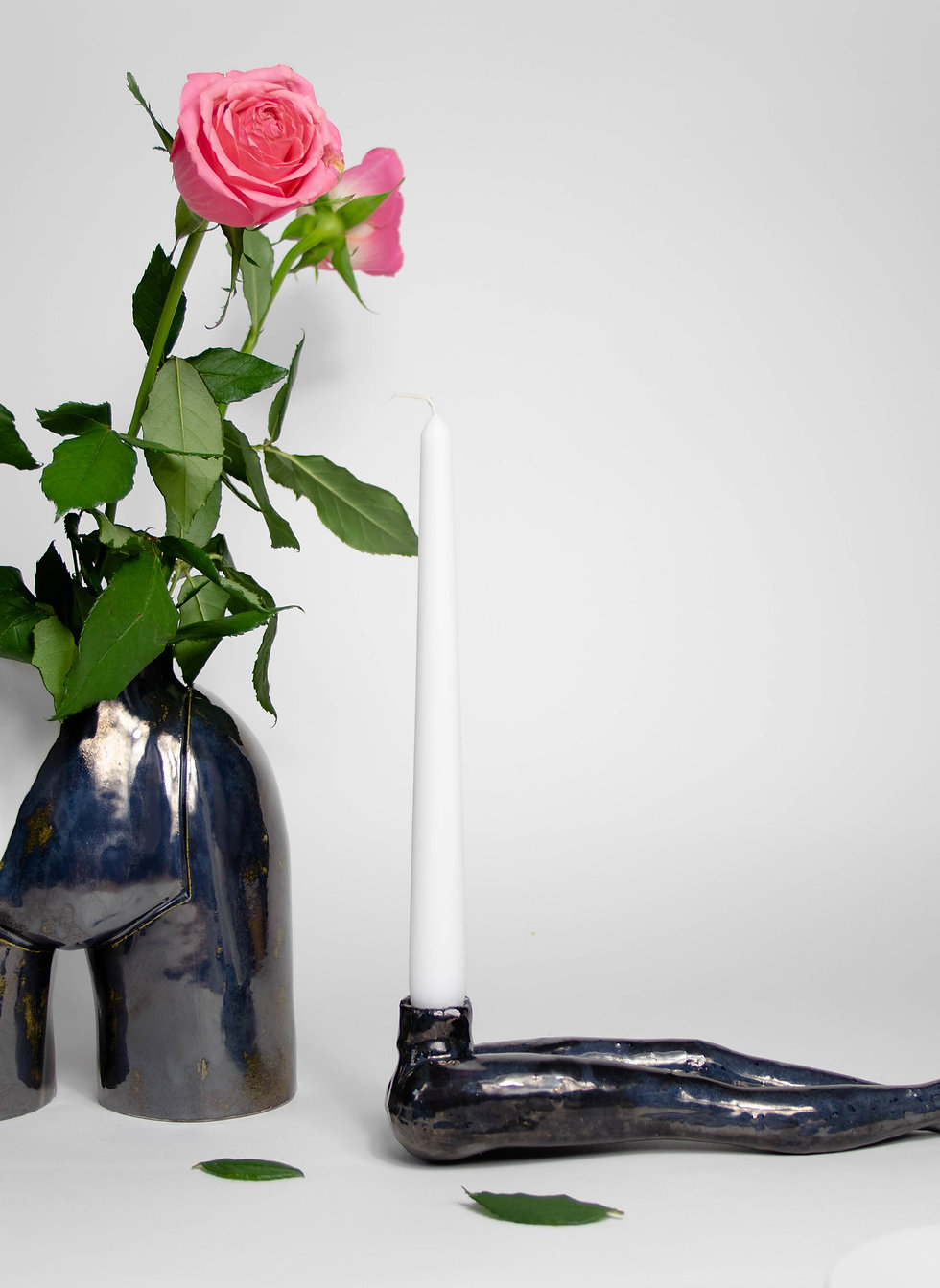 "LaLa" CandleHolder Porcelain