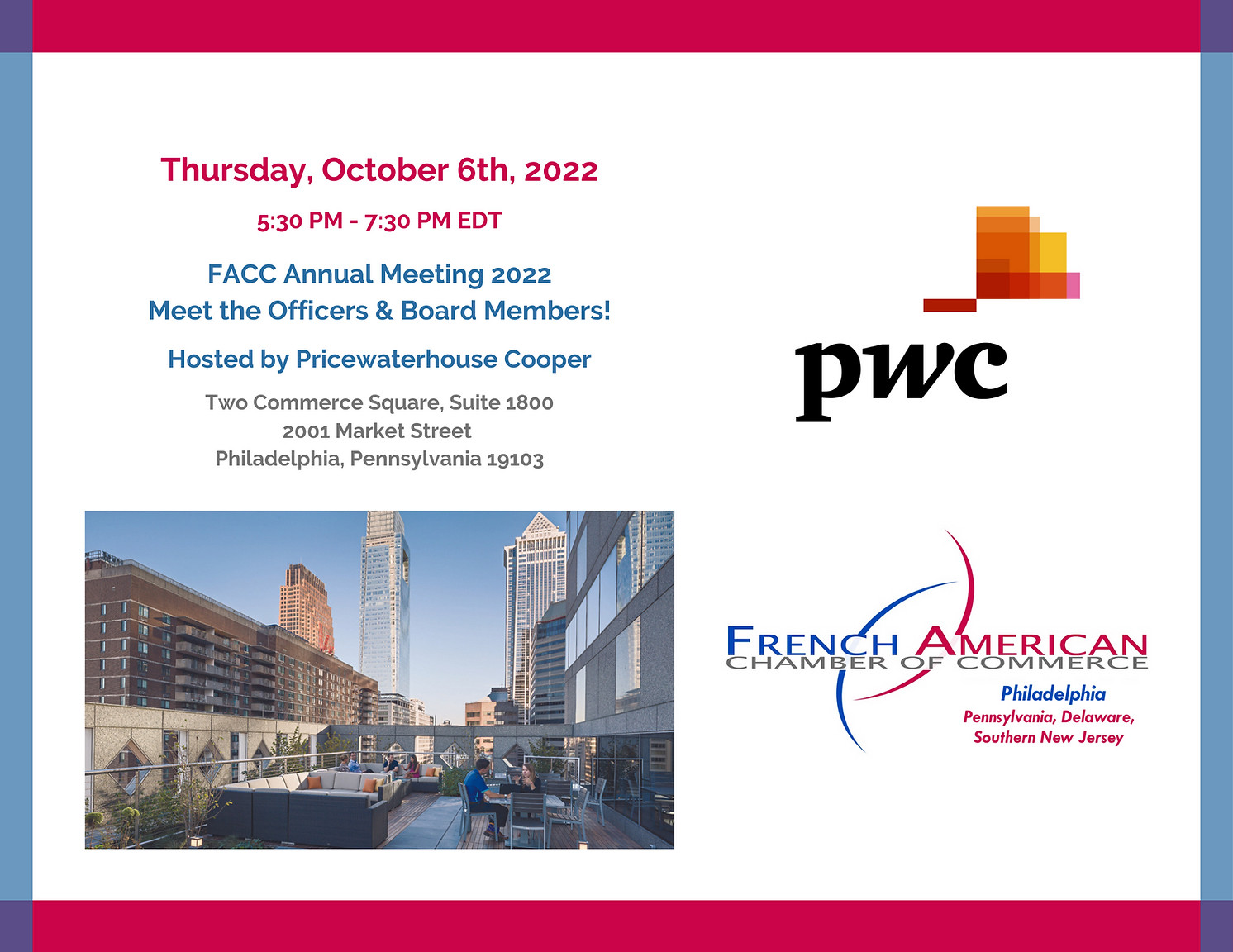 10/6 Annual Meeting faccphiladelphia