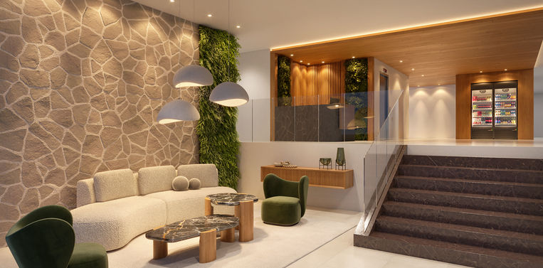 Hall e Recepção do Sunset Exclusive Resort em Porto de Galinhas