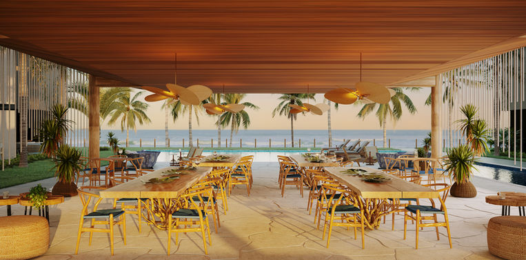 Restaurante do Beach Club do Nomar Carneiros Ecoliving