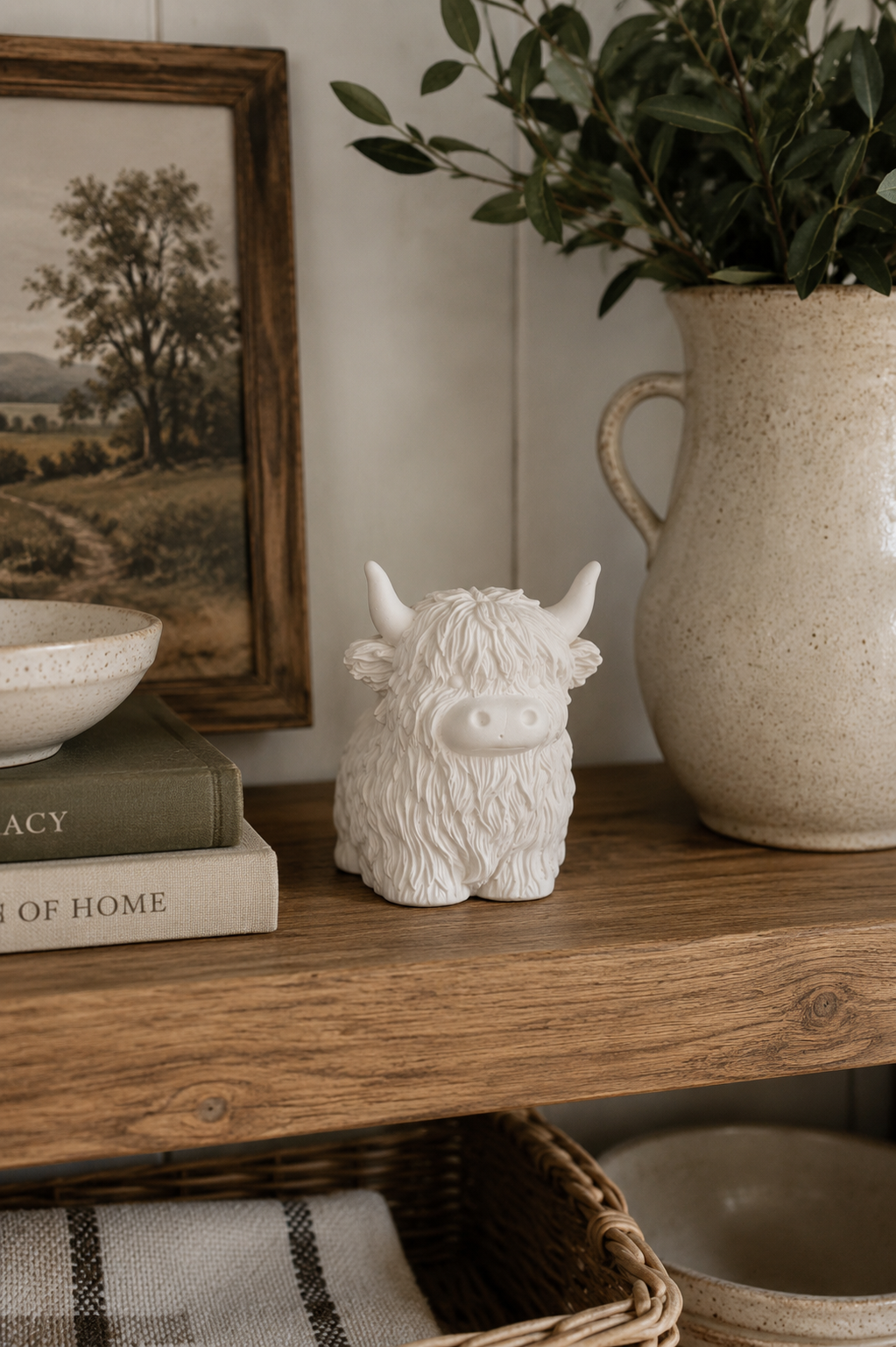 Highland cow ornament