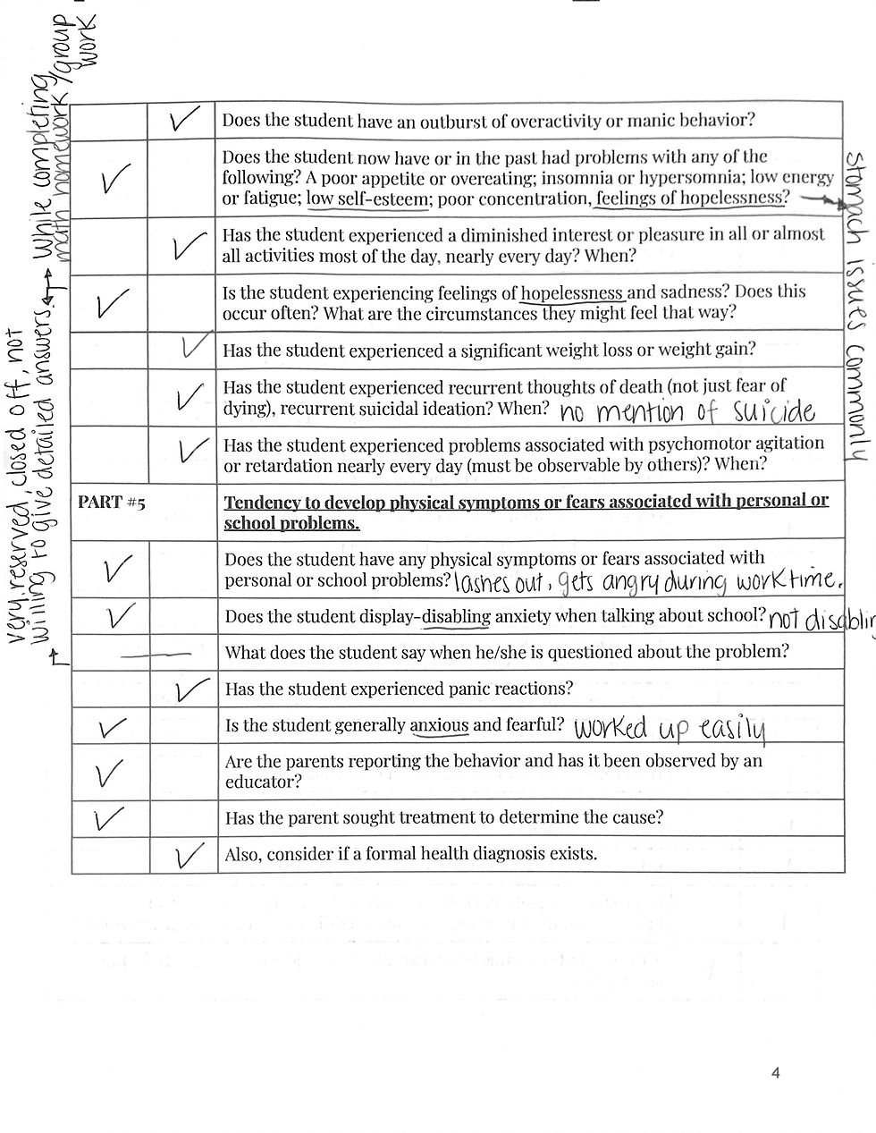OBSERVATIONS FOR CONFERENCE #2 PG 4