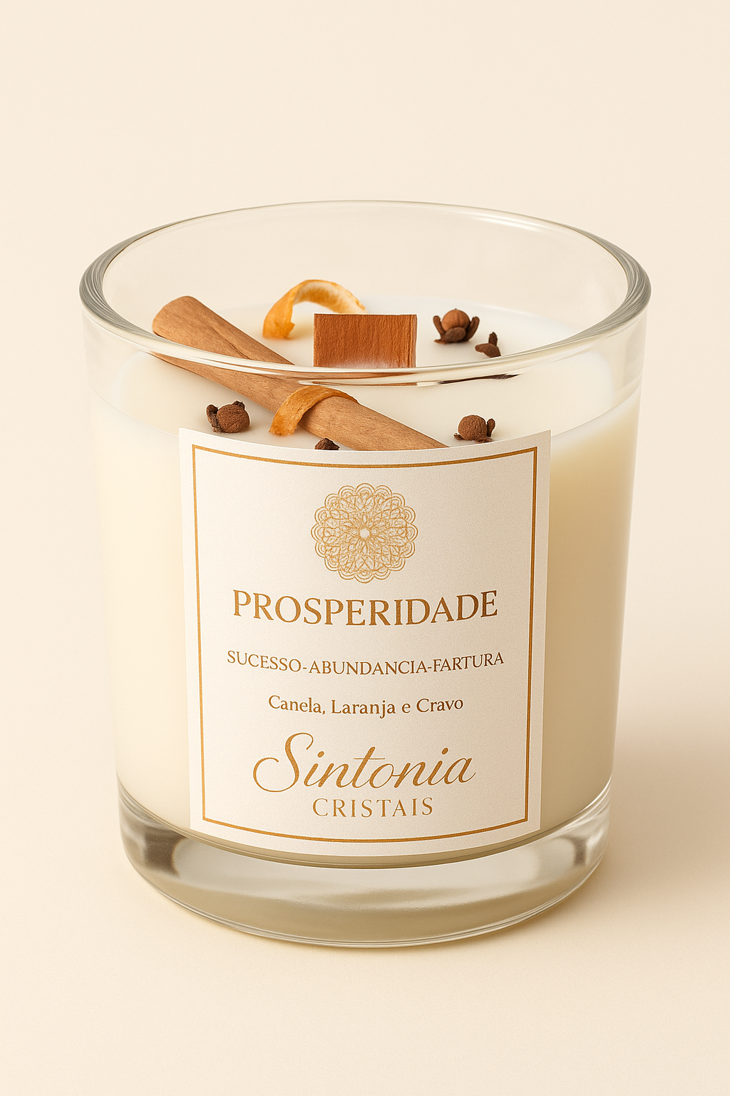 Vela Terapêutica Prosperidade