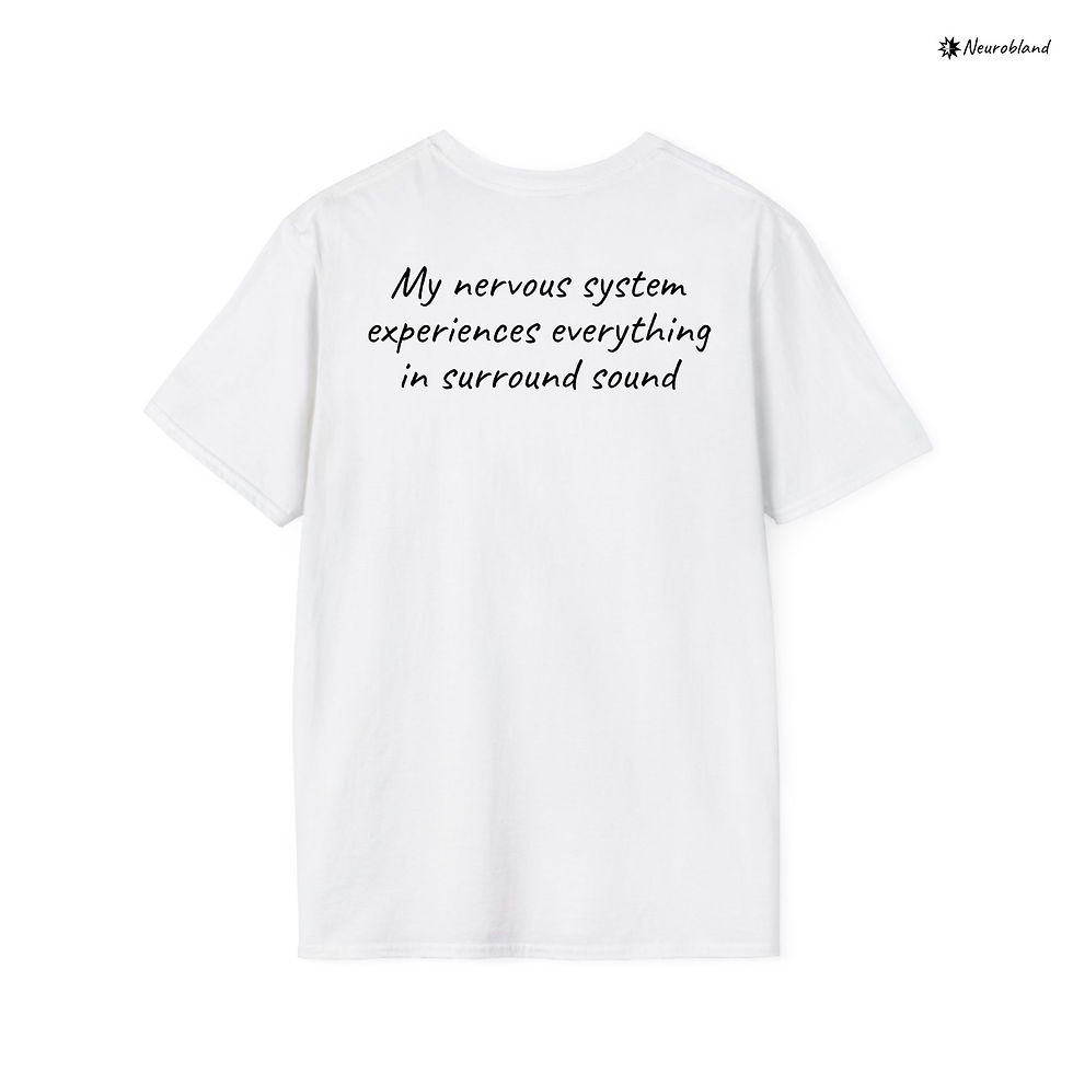 Thumbnail: My Nervous System T-Shirt showing a funny autism t shirt.