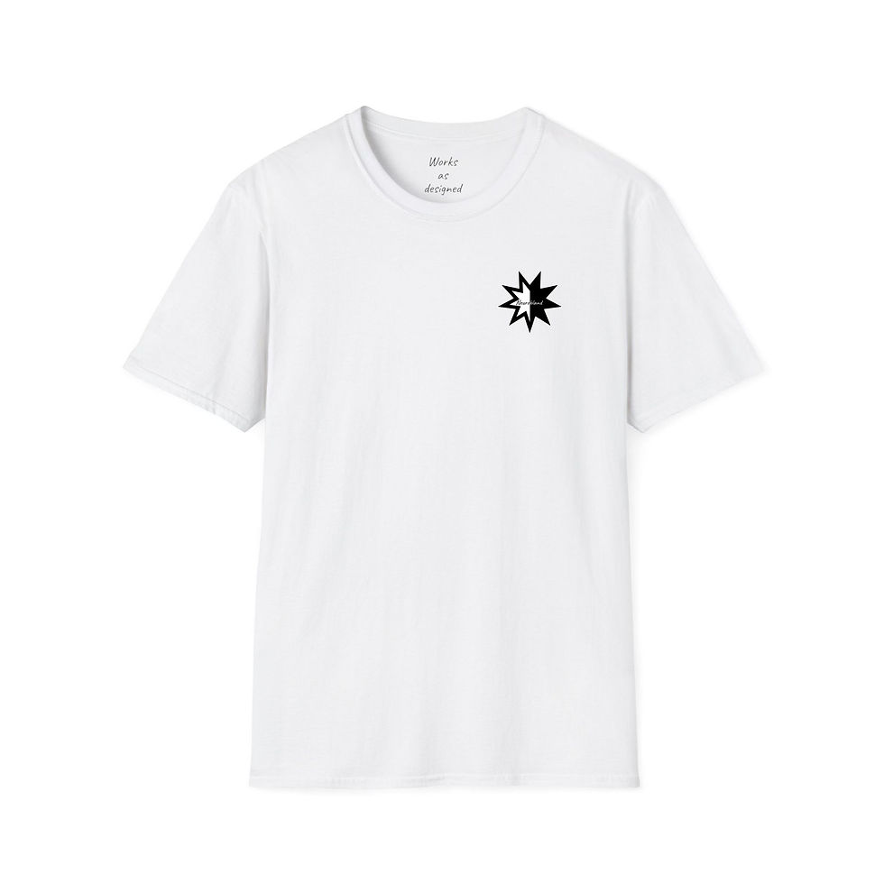 Thumbnail: White T-Shirt with star logo on the chest