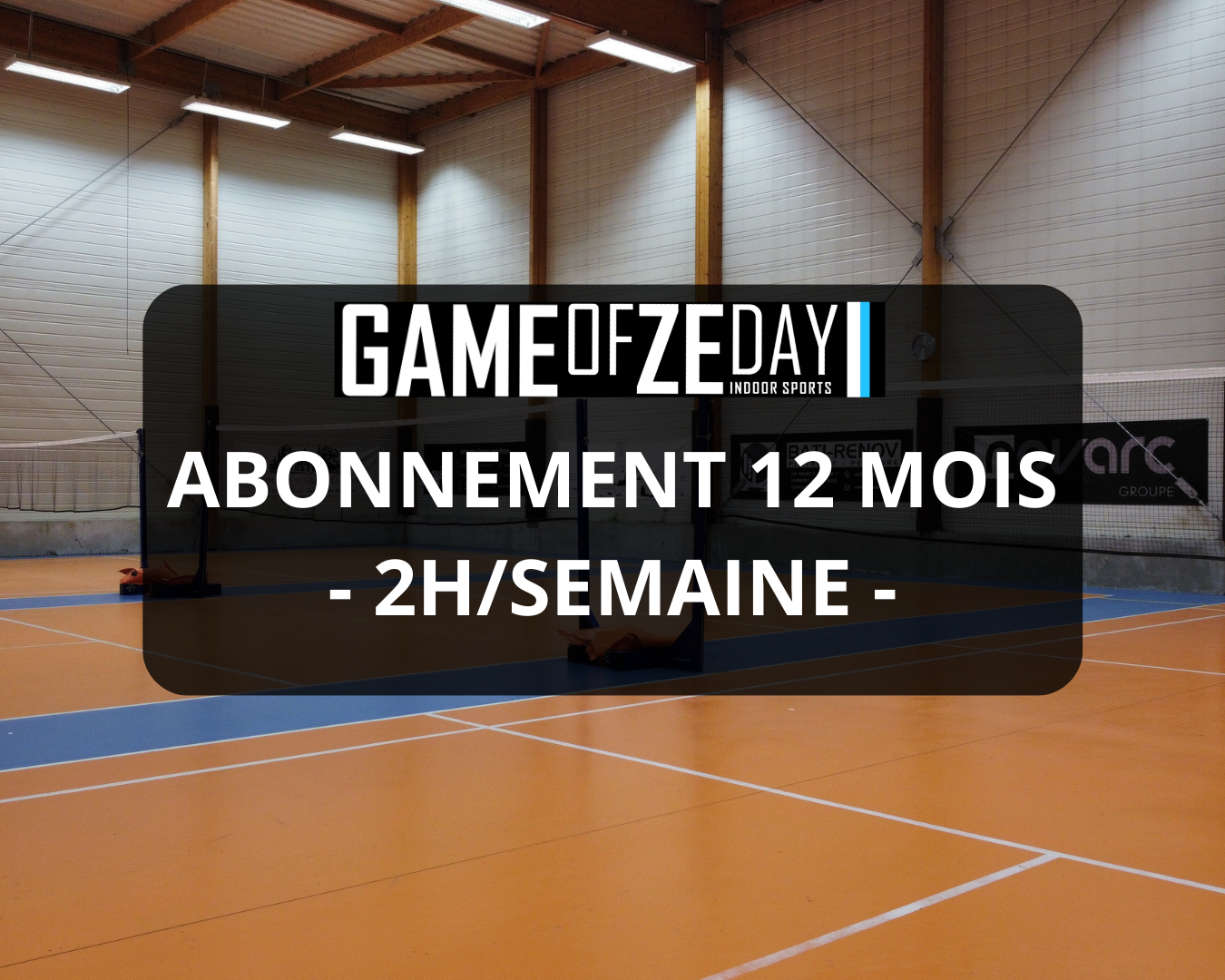 Abonnement 12 mois - 2 séances par semaine