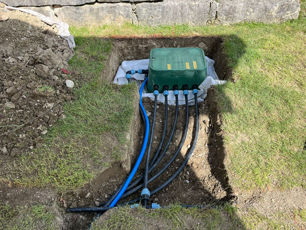 Unterhalt an automatischen Gartenbewässerungen im Berner Seeland 