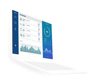 Open Laptop with Analytics