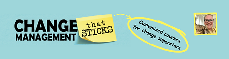Webinar Banner for digital change courses provided by Barb Grant, principal change management consultant and author of Amazon #1 bestseller, 'Change Management that Sticks'
