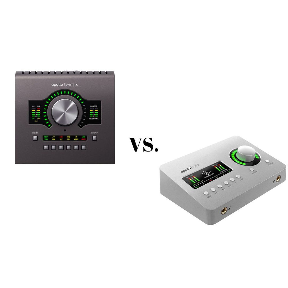 Universal Audio Apollo Twin vs Solo What's The Difference?