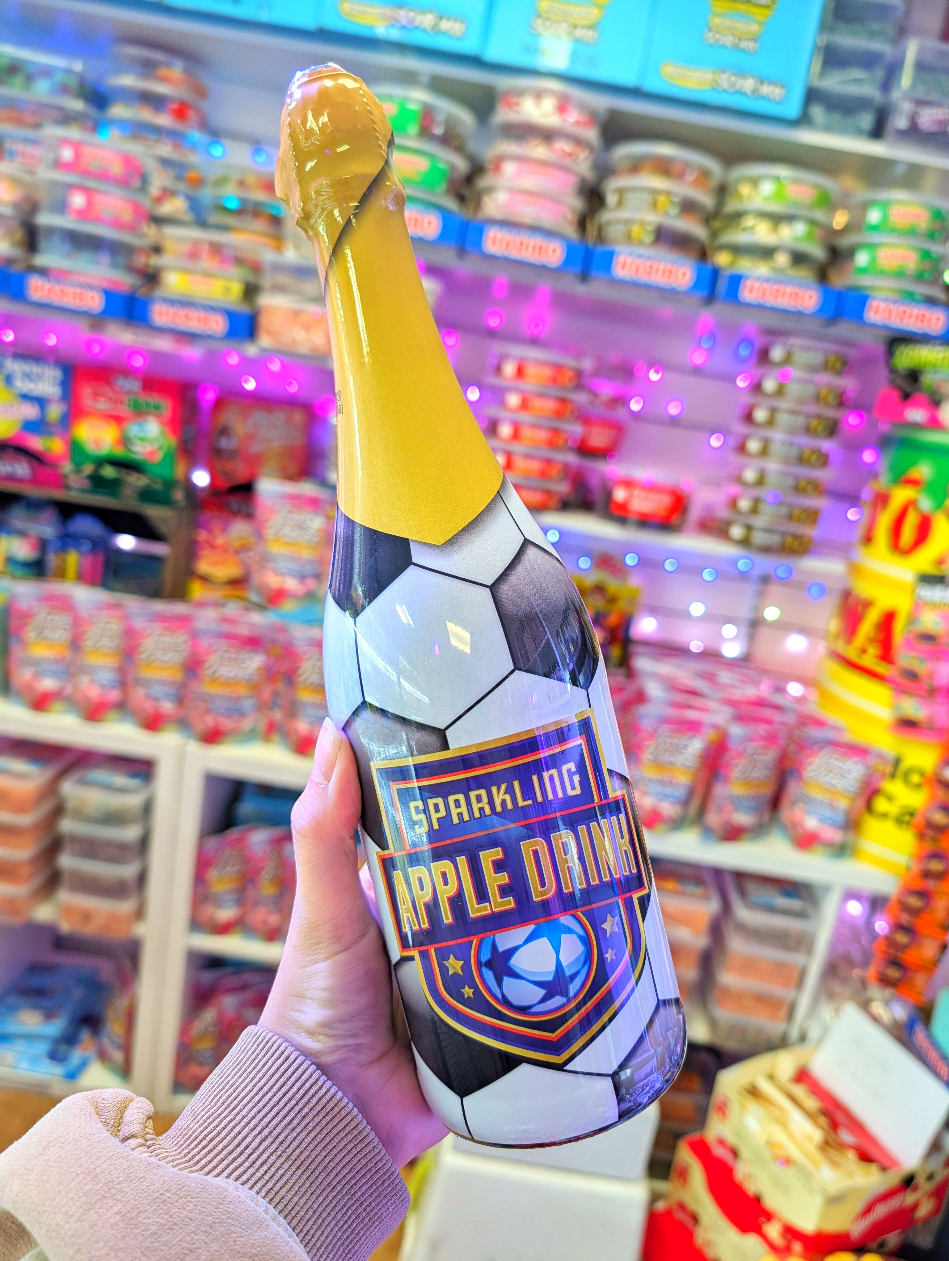 Football Sparkling Apple Juice