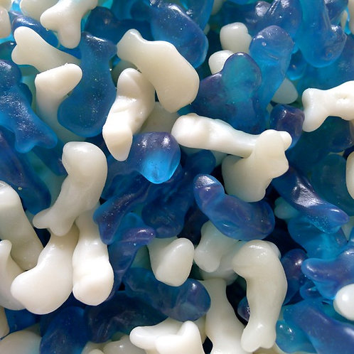 blue jelly dolphin sweets