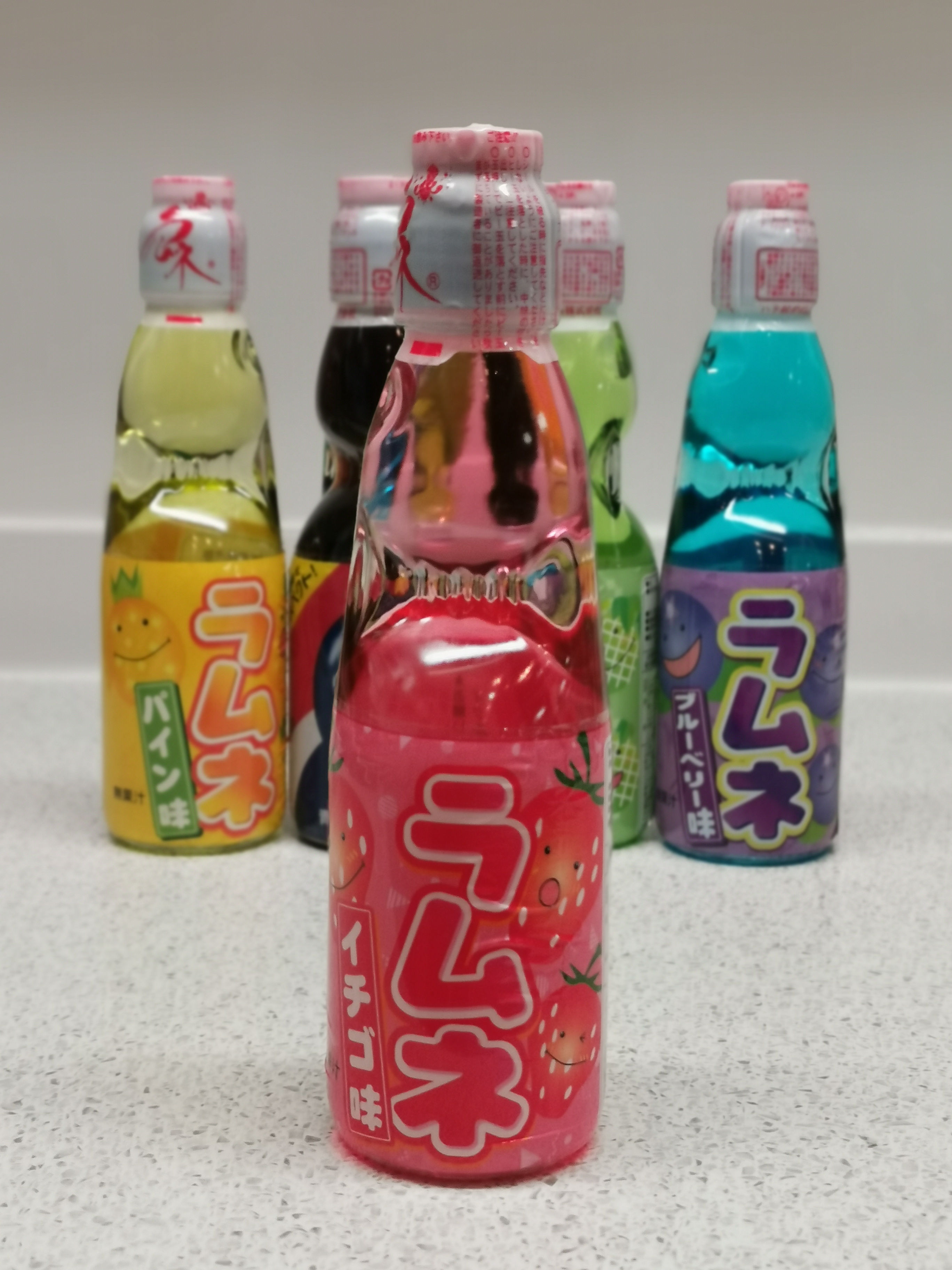 Strawberry Ramune Soda