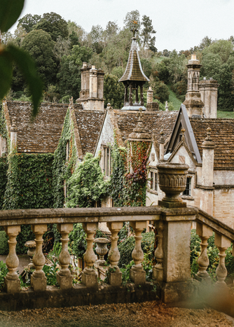 Castle Combe, the manor house, Cotswolds UK