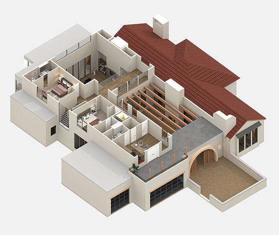 Dallas Fort Worth 3D Floor Plan