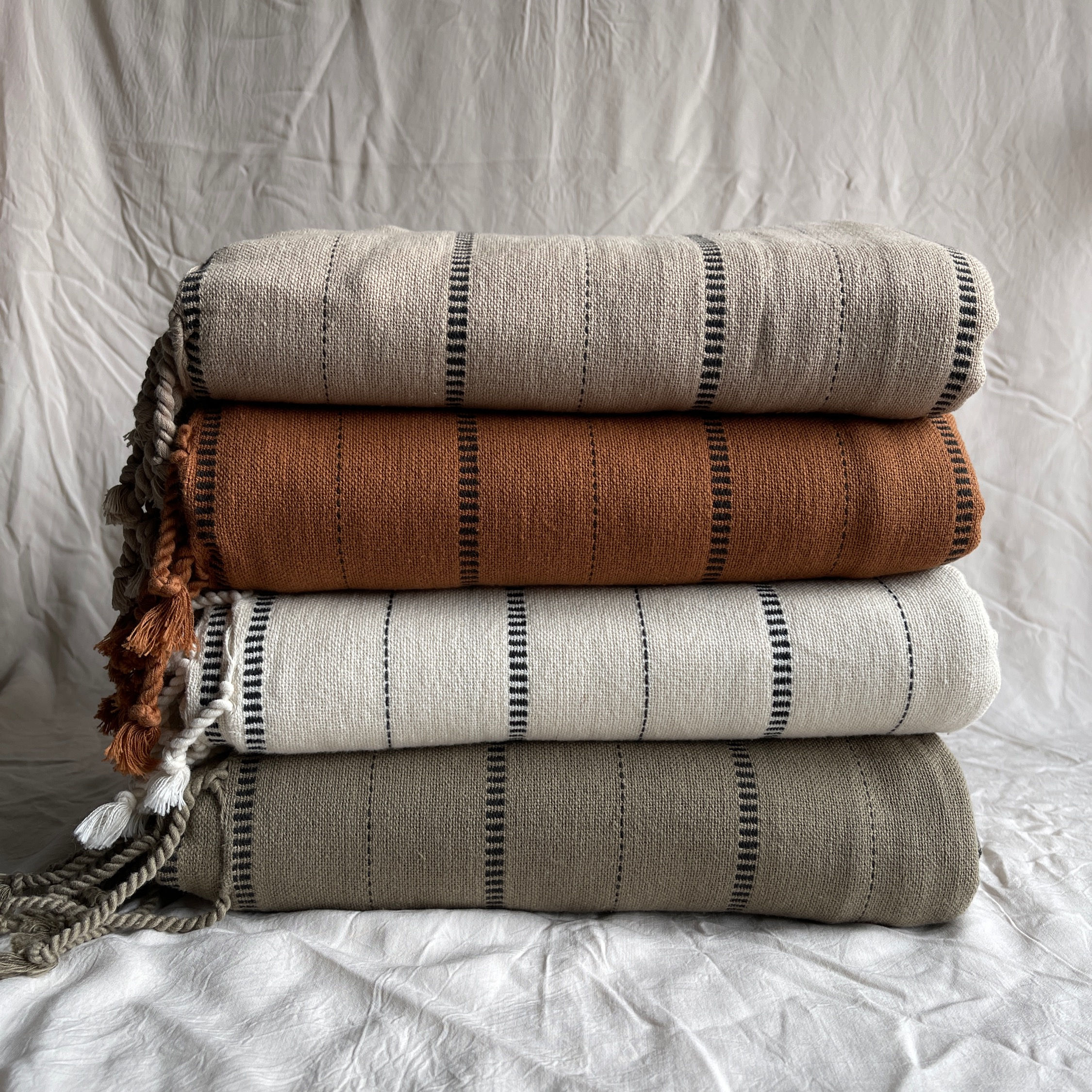 Double Layer Cotton Throw