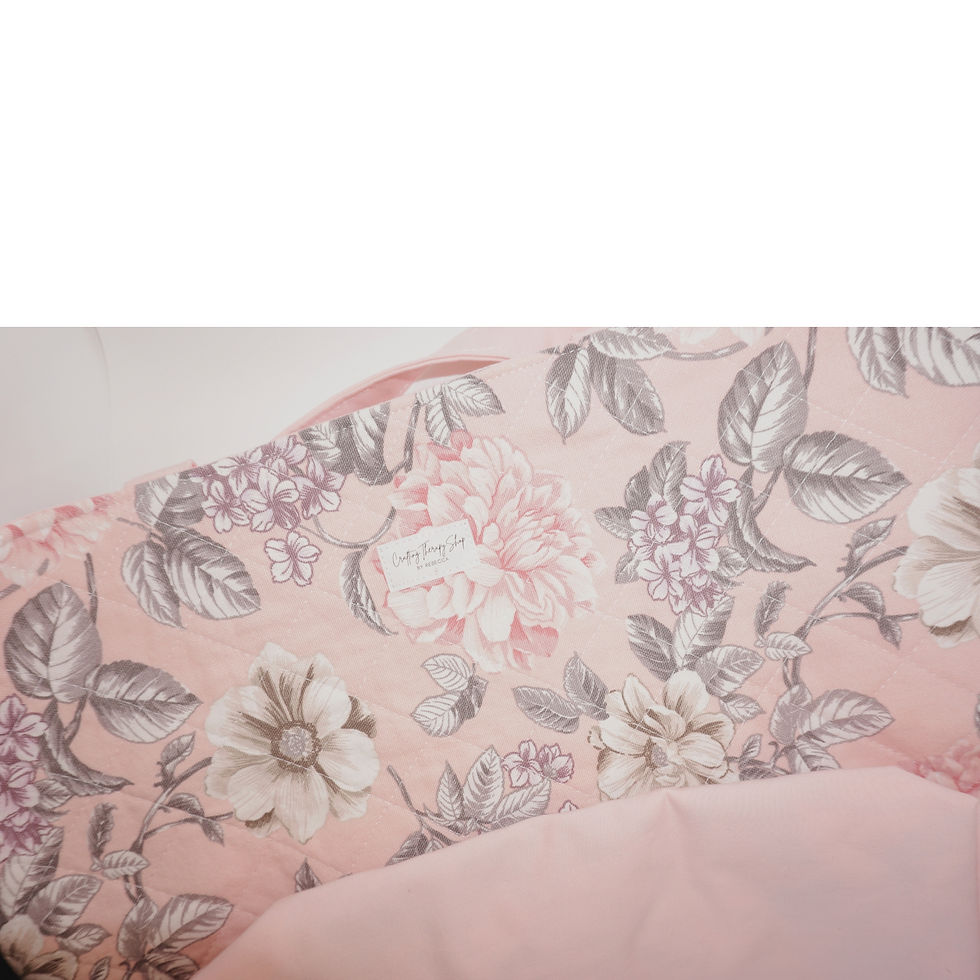 Thumbnail: Quilted Market Tote Bag