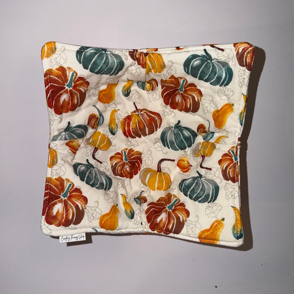 Thumbnail: Fall Pumpkins Bowl Cozy