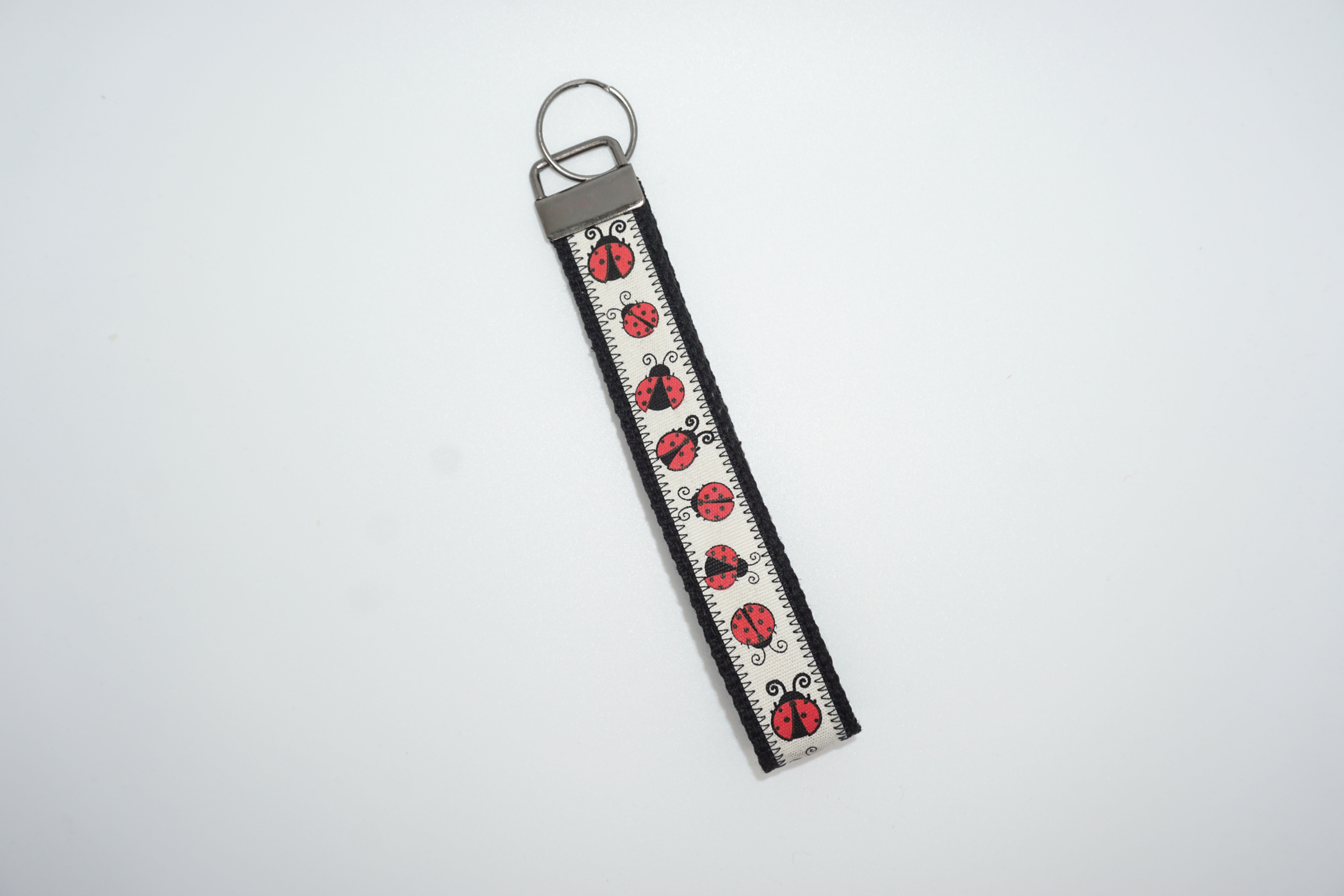 Ladybug Wristlet Keychain