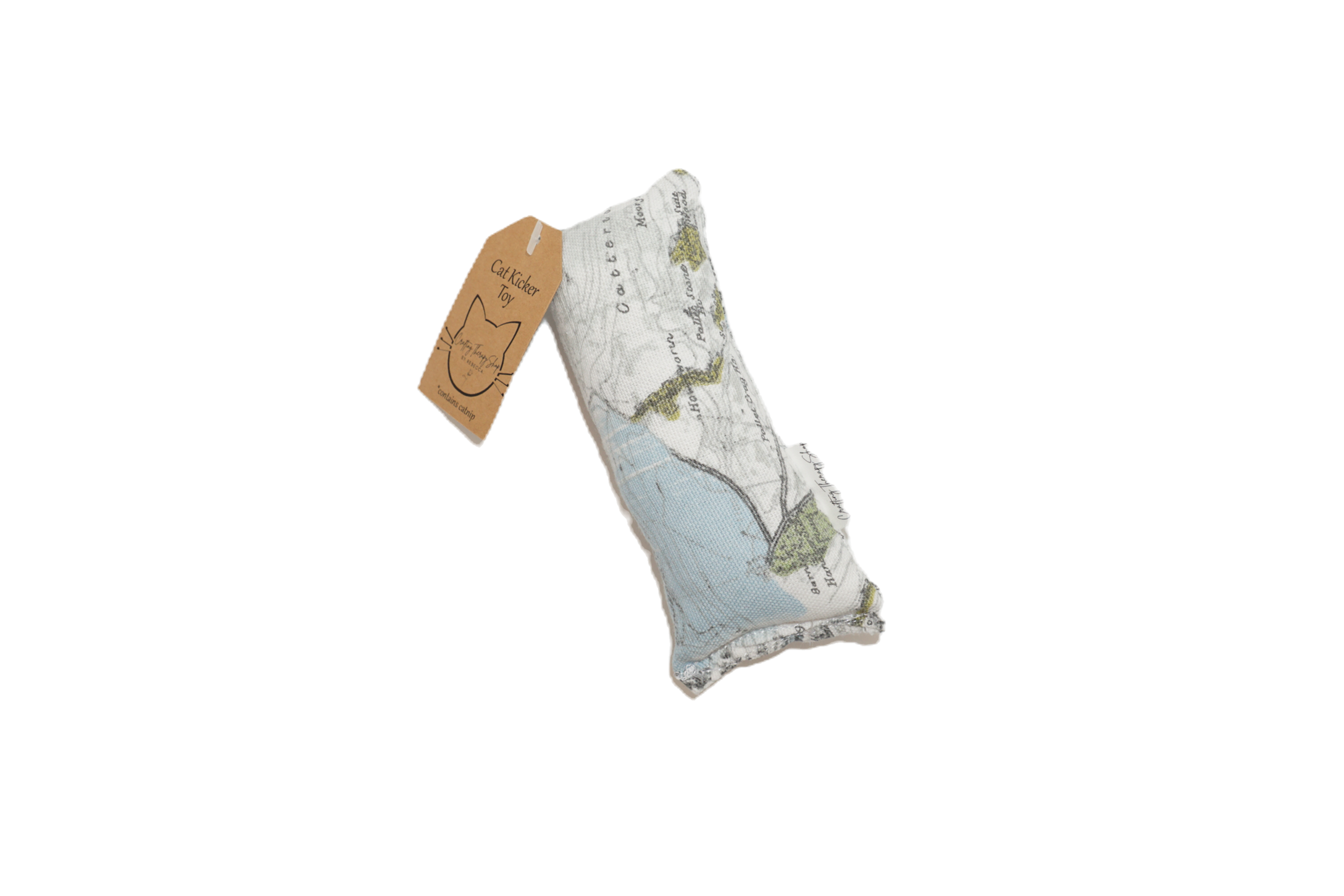Travel Map Cat Kicker Toy