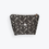 Thumbnail: Quilted Gray Floral Zipper Pouch
