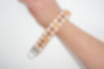 Thumbnail: Fall Brown Plaid with Pumpkins Wristlet Keychain