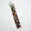 Thumbnail: Halloween Candy Corn Wristlet Keychain