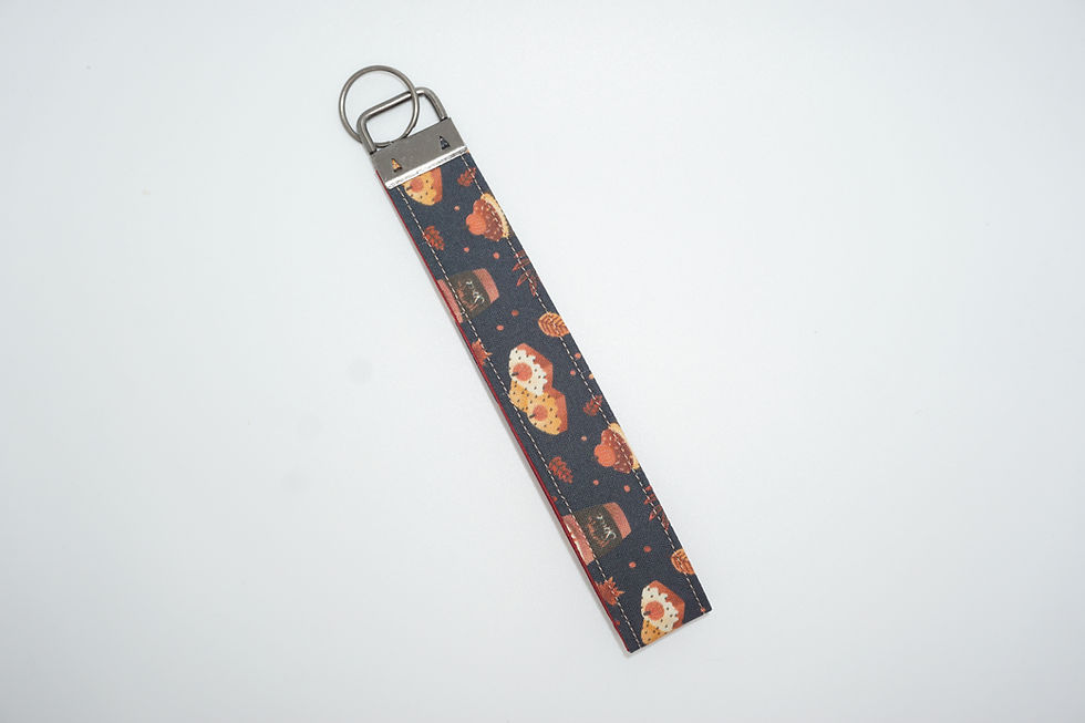 Thumbnail: Fall Treats Wristlet Keychain