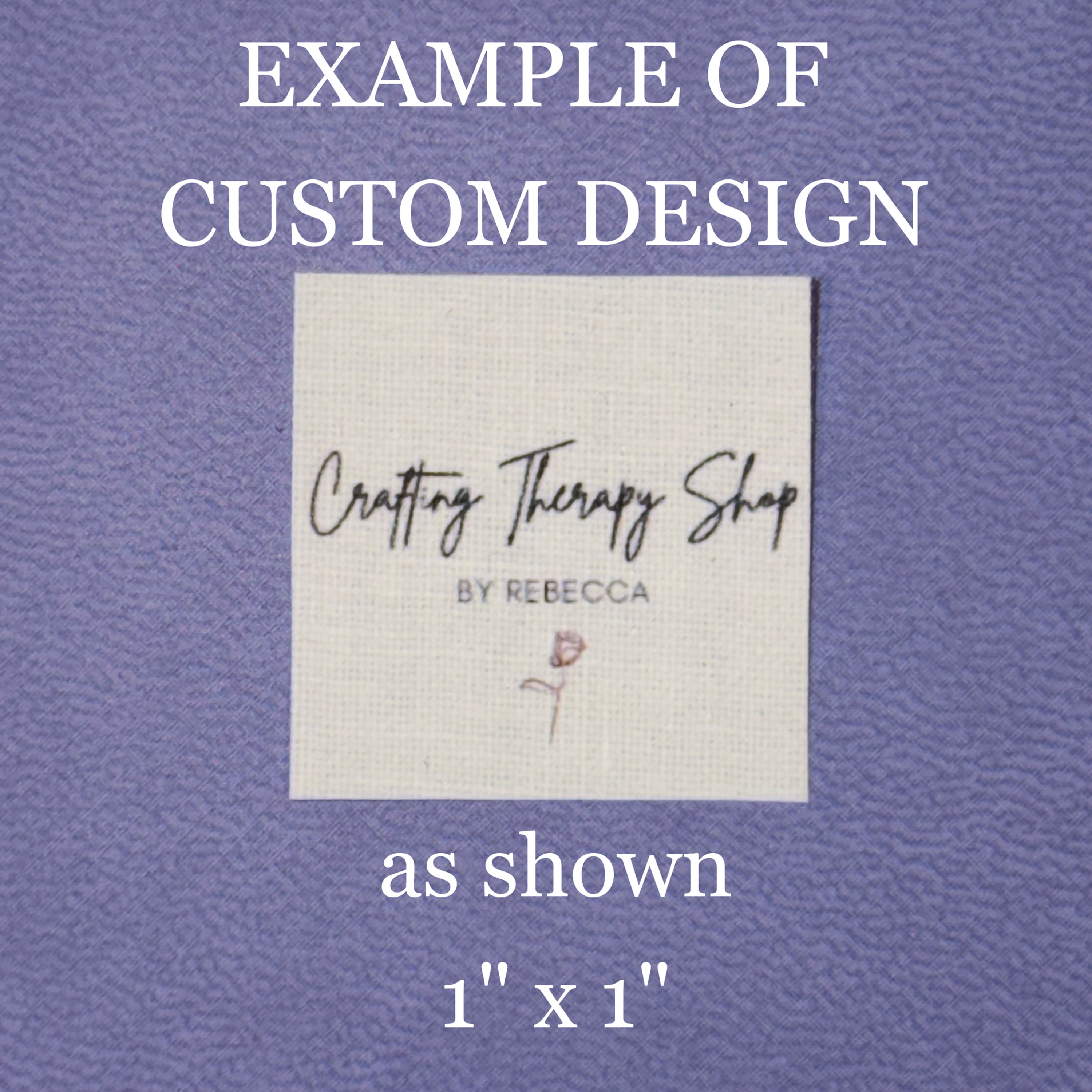 Custom Iron-On Branding Labels