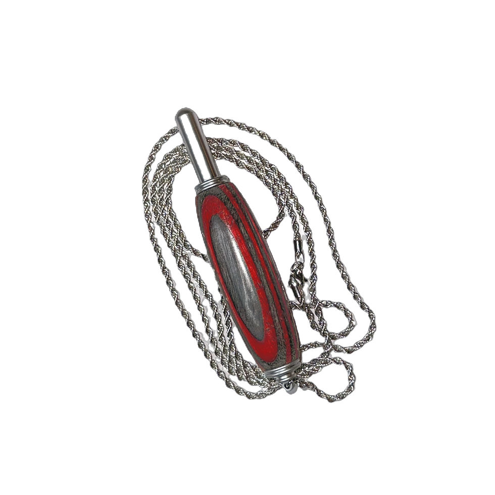 Thumbnail: Handcrafted Wood Seam Ripper with Magnetic Chain