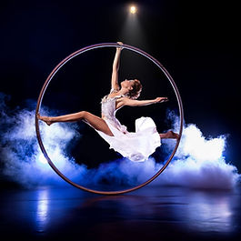 Acrobatics, Dance, Circus, Solo, Stage Show, Roaming, Character, Specialty act, Ground act, Cyr Wheel 