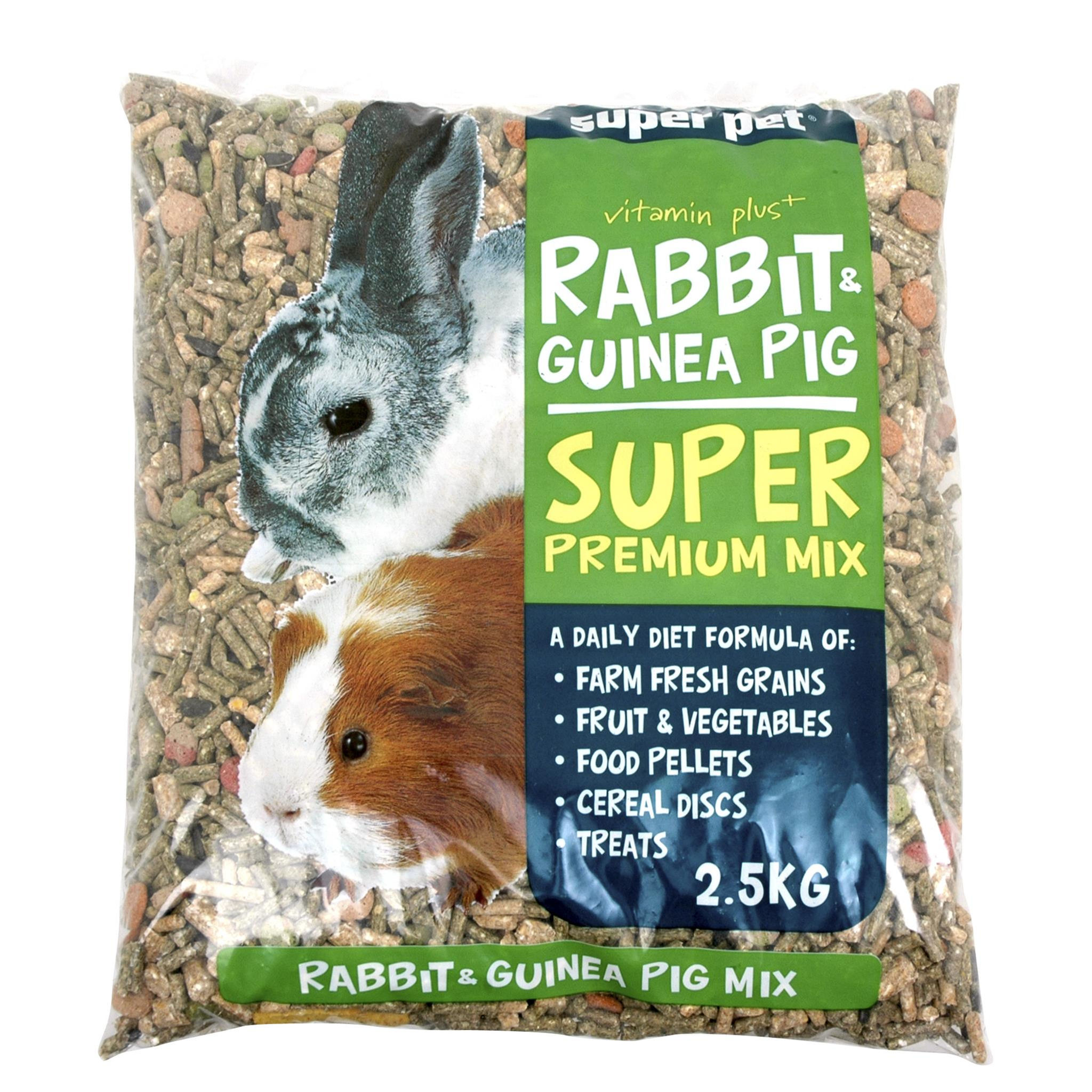 SUPER PET RABBIT MIX PREMIUM 2.5KG