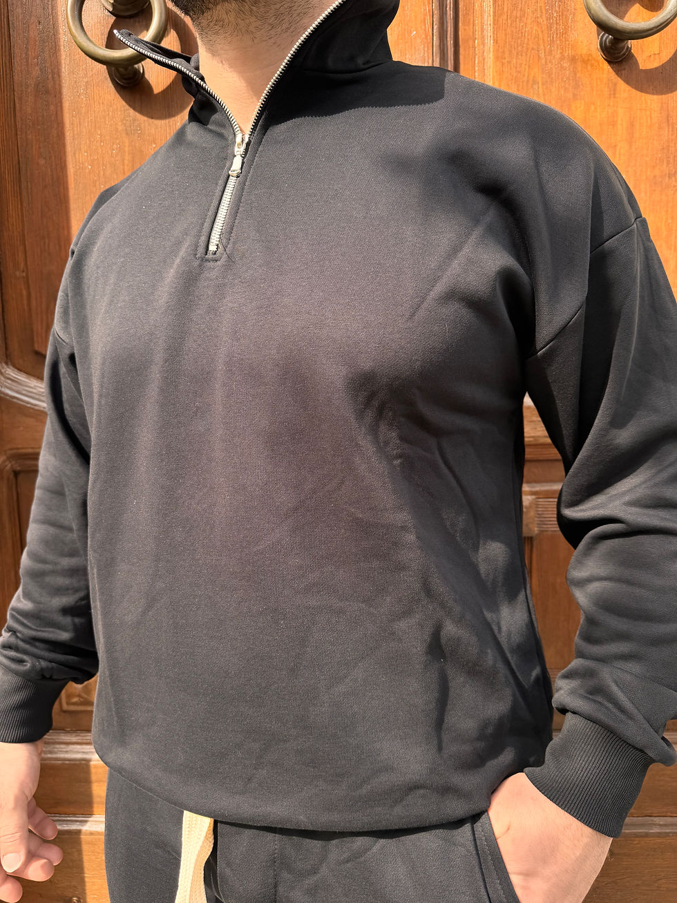 Miniatura: TUTA GARZATA ZIP 