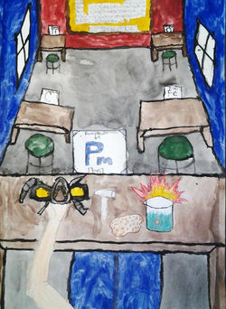 8th grade POV painting