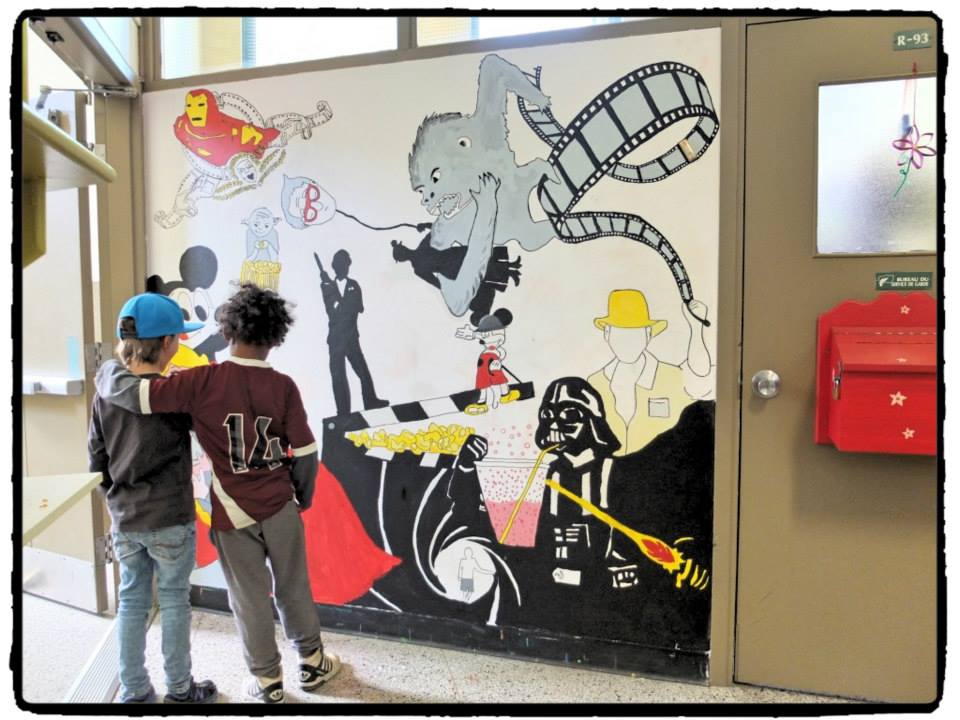 Création de fresque