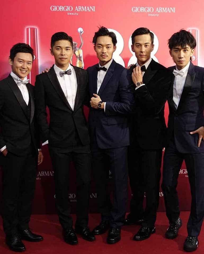 多位新晉男演員身穿852 Tailor House禮服合照,風格一致卻各具特色01