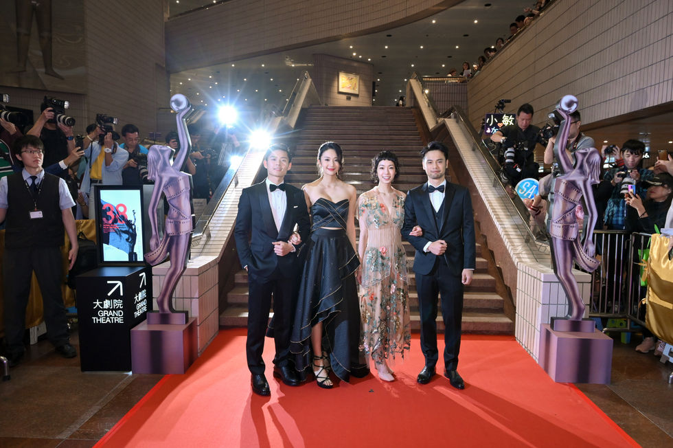 多位新晉男演員身穿852 Tailor House禮服合照,風格一致卻各具特色