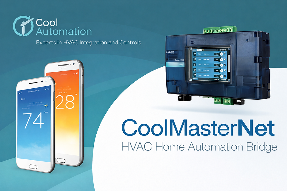 CoolMasterNet Cooll Automation Air conditioning Control mobile