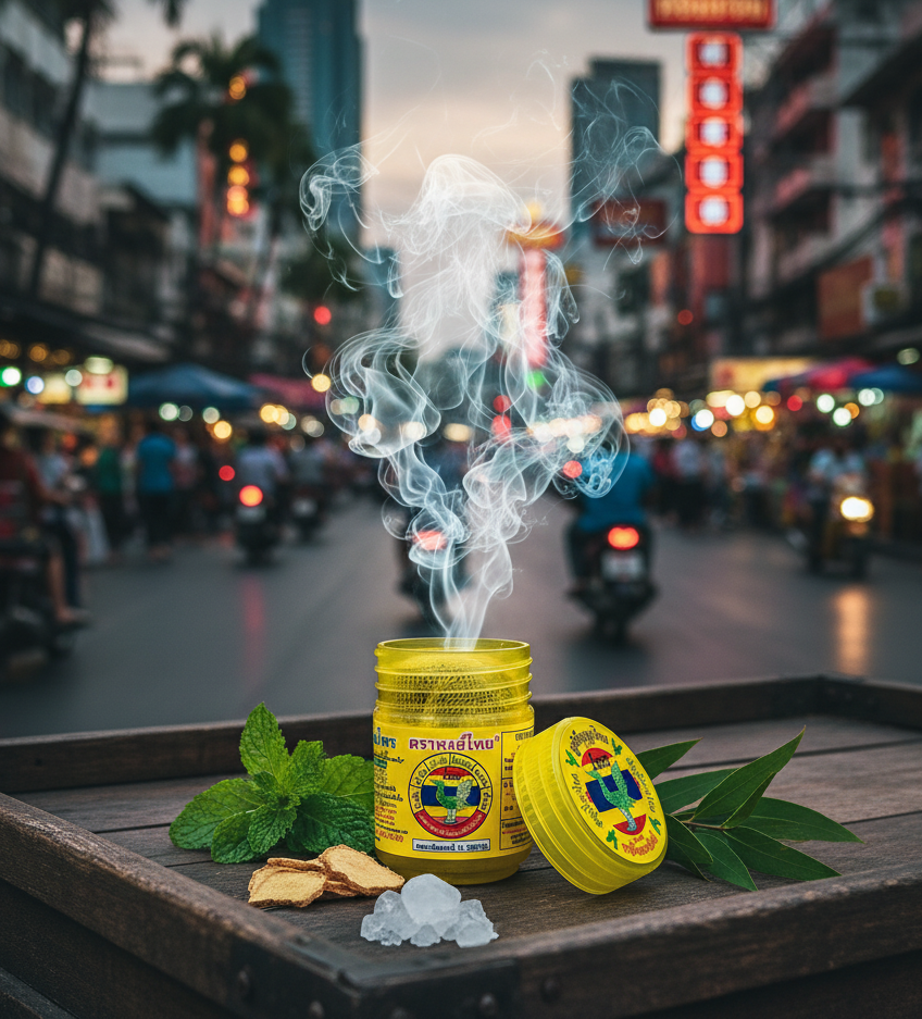 Miniature : HONG THAI Inhalateur rafraichissant aux herbes - version Jaune