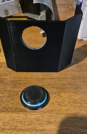 This is the part printed for the repair job on the damaged housing