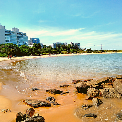 Praia de Bacutia , Enseada Azul
