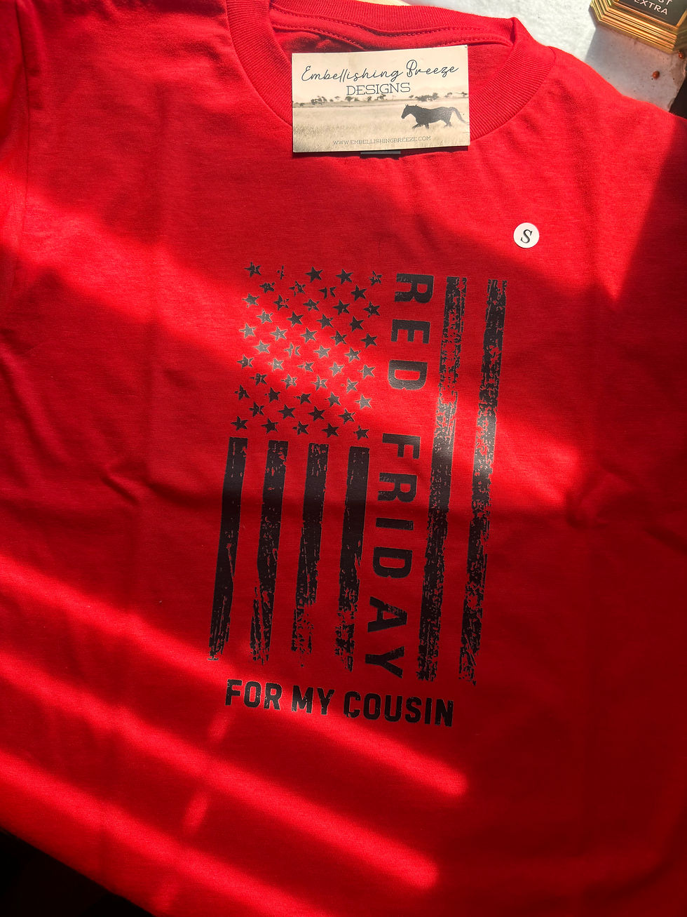 Thumbnail: Red Friday Custom Tee