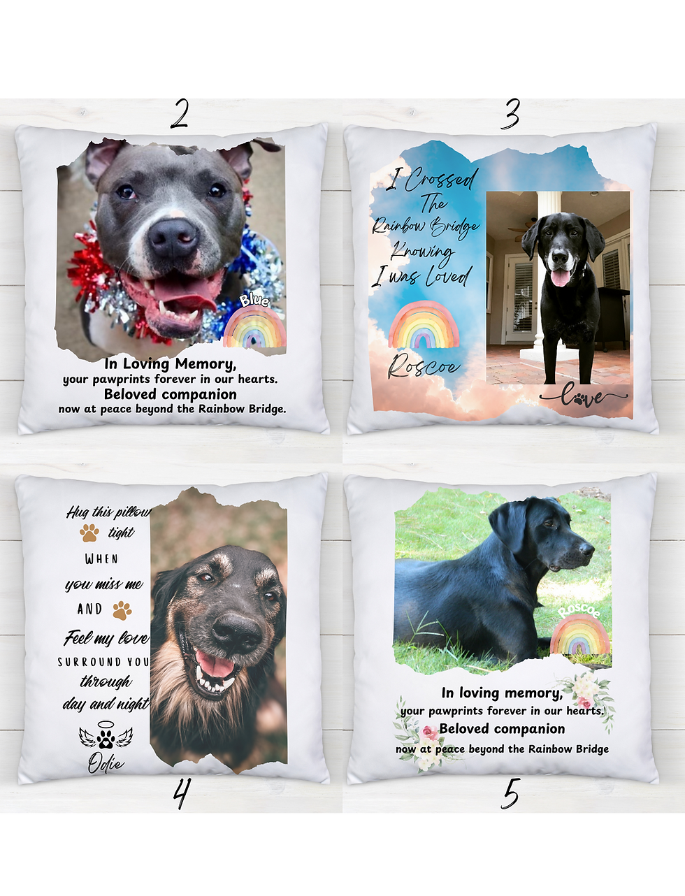 Thumbnail: Memorial Fur Baby Pillow