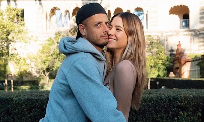 Chicharito y Sarah