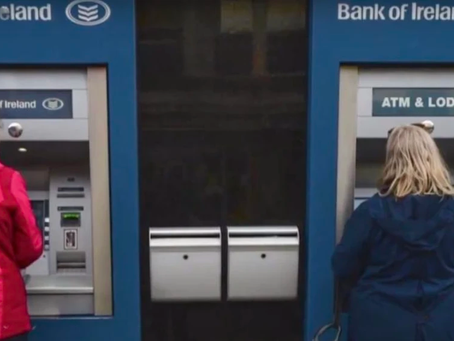Falla técnica en el Bank of Ireland permite retiros sin fondos disponibles durante horas