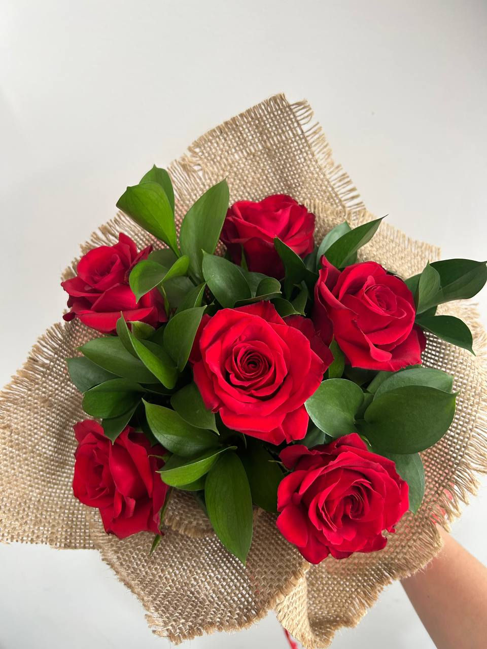 Thumbnail: 🌹Ruby Romance Rose Bouquet – 6 Red Roses🌹