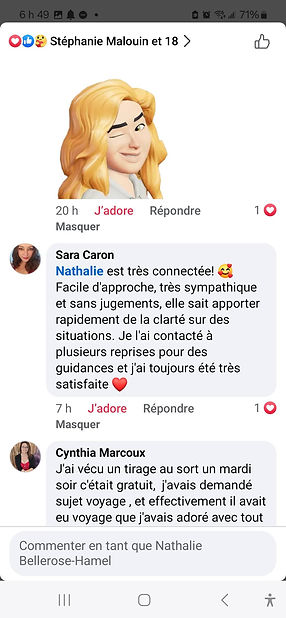 Ambiance lumineuse pour accompagner une parole de gratitude.”