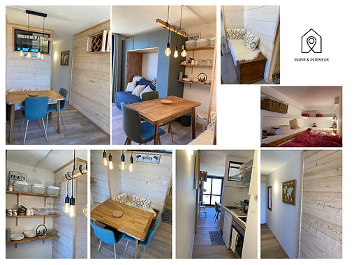 Rénovation appartement de 25 m² sur mesure. 