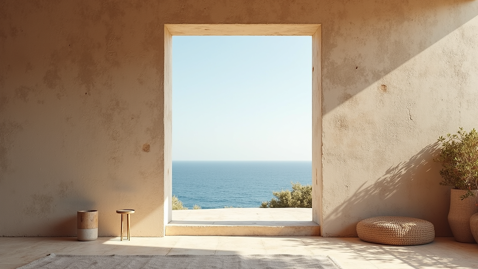 Vue rapprochée d’un mur en pierre naturelle rénové dans un appartement à Perpignan