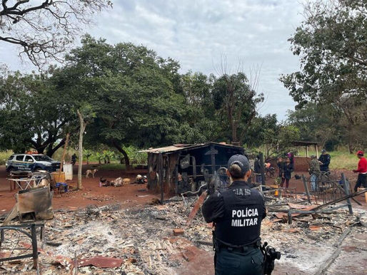 Embriagado, homem incendeia casa da mãe e acaba preso em Dourados